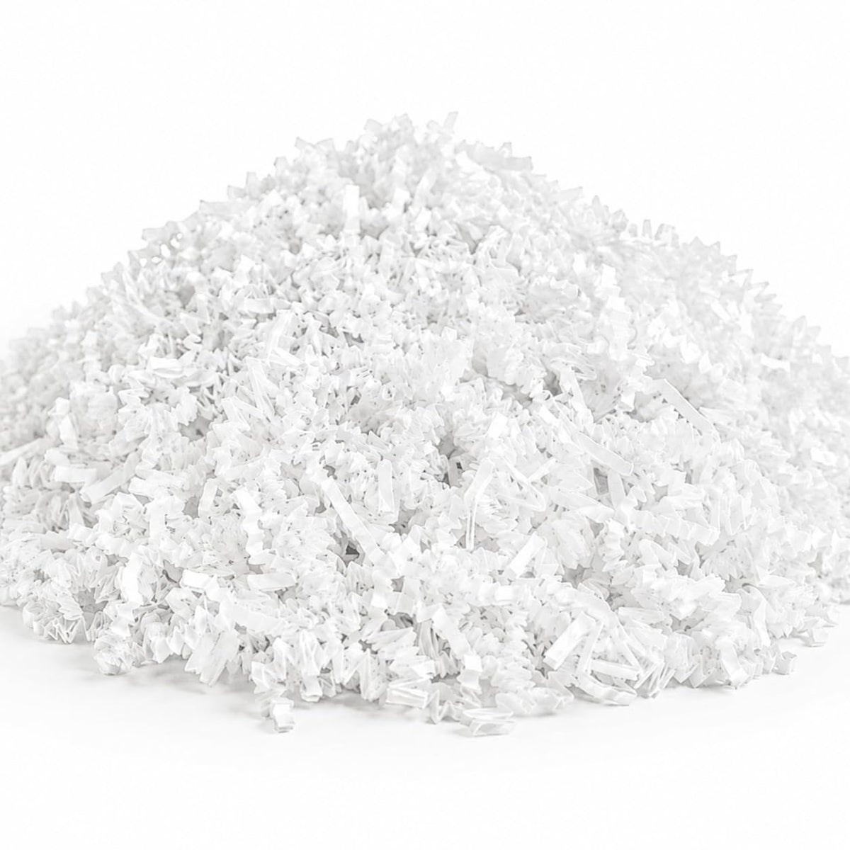 Crinkle Paper Shred Packing Material – 10 lb, White, Decorative Filler for Shipping and Displays