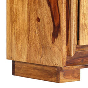 TV Stand 46.5"x11.8"x15.7" Solid Wood Acacia by vidaXL – Small, Wood, Brown, Model 248000
