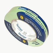 CP-20/GRN160 Shurtape CP-20 8-Day Green Painters Tape: 1" x 60 yd., Green