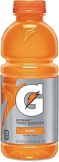 Gatorade Sports Drink, Wide Mouth, 20 Oz Bottles, Orange, 480 Fl Oz (Pack of 24)