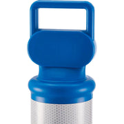 Portable Delineator Post w/ 3" Reflective Bands by Global Industrial – Polyethylene, Blue, Model RD10-R6P-Blue