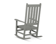 ® Vineyard Porch Rocking Chair in Navy by Polywood – 34.25in. x 27.25in. x 45.88in., High Density Polyethylene (HDPE), Navy, Model R140NV