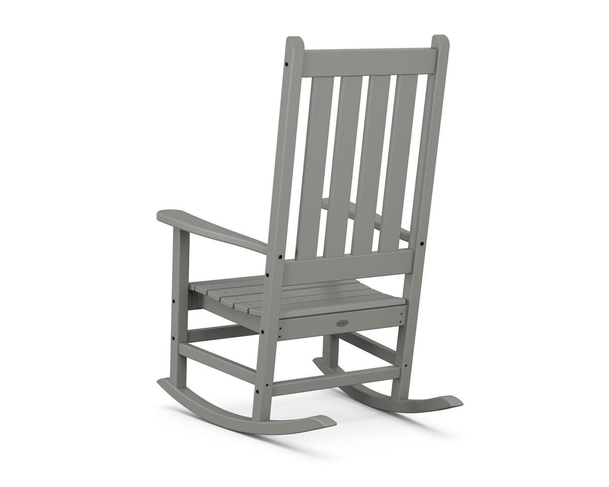 ® Vineyard Porch Rocking Chair in Navy by Polywood – 34.25in. x 27.25in. x 45.88in., High Density Polyethylene (HDPE), Navy, Model R140NV