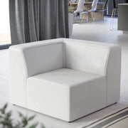 Modway White / Contemporary / Corner Chair Sofas & Couches
