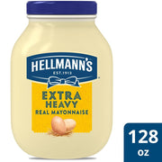 HELLMANN'S Extra Heavy / 128 Ounce (Pack of 4) / 1 Mayonnaise
