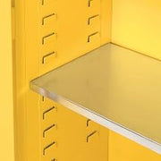Jamco Products Flammable Storage Shelf, 39-5/8"W x 30-1/8"D, Industrial Tiered Shelf, 1 Shelf