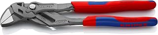 KNIPEX Pliers Wrenches pliers and a wrench in a single tool grey atramentized, with multi-component grips 250 mm 86 02 250