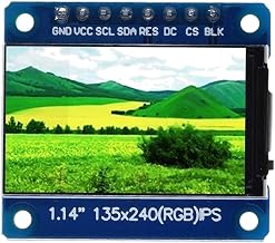 GREA1pcs New IPS 1.14 Inch 3.3V 8PIN SPI HD Full Color Display Screen ST7789 Drive IC 135 * 240