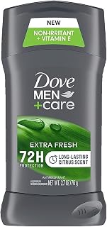 Dove Men + Care 48 Hour Antiperspirant Stick, Non-Irritant, Extra Fresh, 2.7 Ounces, Pack of 11