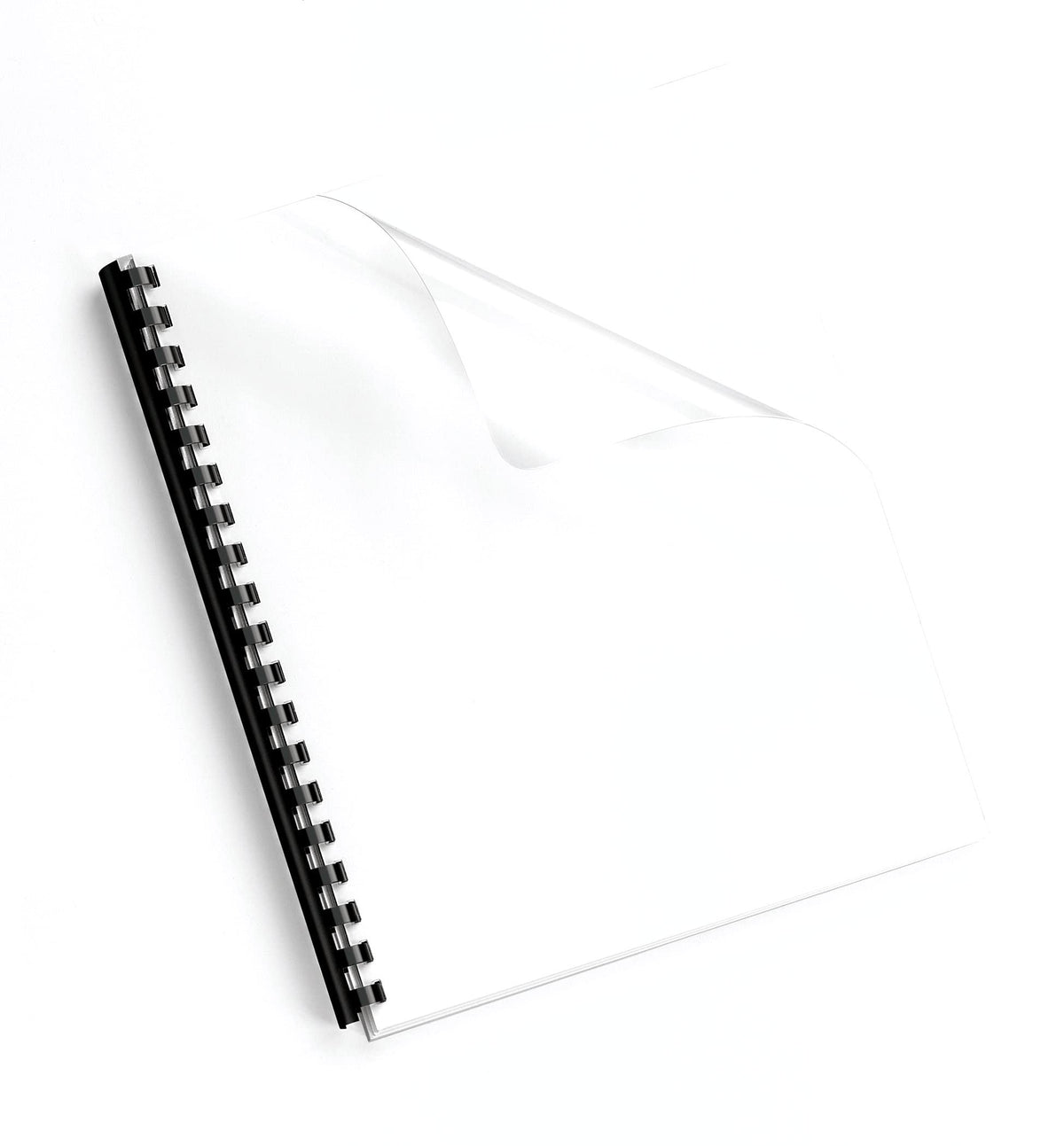 Binding Presentation Covers by Fellowes – 100 Pack, Polyvinyl Chloride (PVC), Clear, Model 52089