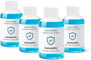 MAMADOU Foam Shield Smart Toilet Special Foaming Agent Splash Toilet Bowl Cleaner Deodorizing Stain-Resistant Cleaning Liquid For Fresh Bathroom 100ml 4Pack