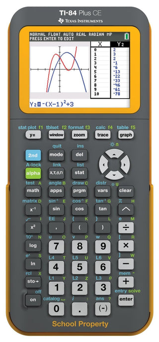 TI-84 Plus CE Teacher's 10 Pack Graphing Calculator (Renewed) by Texas Instruments – Small, Plastic, Teacher 10 Pack, Pack of 10, Model 84PLCE/TPK/2L1-cr