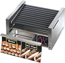 Star Mfg Grill-Max Pro Elec. CSA Roller Grill w/ Bun Drawer