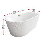 Bryant Bathtub by Lighting Design – White