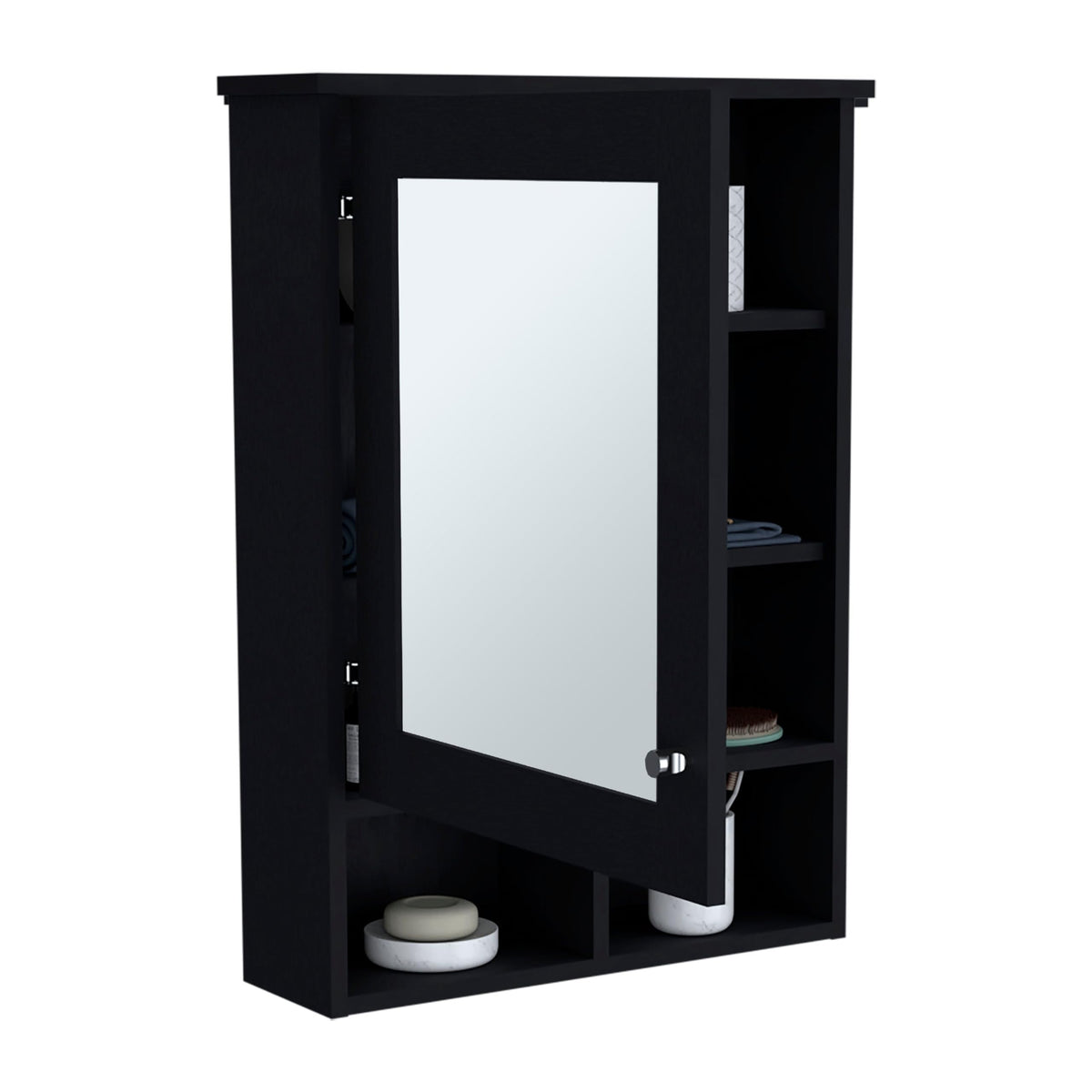 Tuhome Black Wenge / Modern / 1 Medicine Cabinets