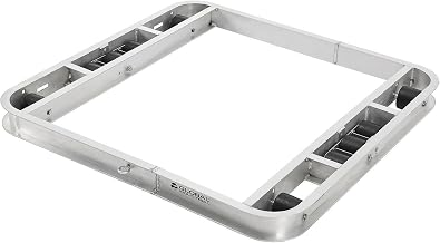 Aluminum Pallet Dolly with Tilt Rollers by Global Industrial – Aluminum, Silver, Model 800502