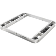 Aluminum Pallet Dolly with Tilt Rollers by Global Industrial – Aluminum, Silver, Model 800502