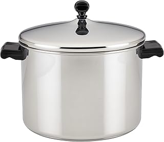 Farberware Classic Series Stainless Steel Stock Pot with Lid, 8-Quart