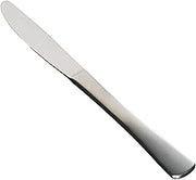 Winco 9 1/2" Silver Stainless Steel Dinner Knifes (Set of 12) | Dishwasher safe, Restaurant service, Great for Main Courses, Entrees, Steaks, Chops and Table Service