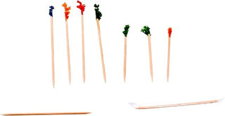 Rofson Toothpicks Regular Frill 2.75" - 10000/Cs (10 x 1000)