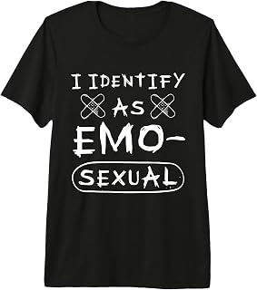Emo Boy Emo Girl Emu Bird Emocore Punk Aesthetic Goth Premium Tri-Blend T-Shirt