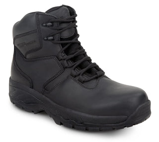 Mens, Black Denali MaxTRAX Composite Toe Waterproof SRO Boot by SR Max – 9.5 X-Wide, Black
