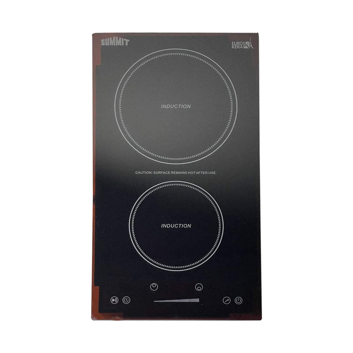 Summit Appliance 2-Burner / Black / 1 Cooktops