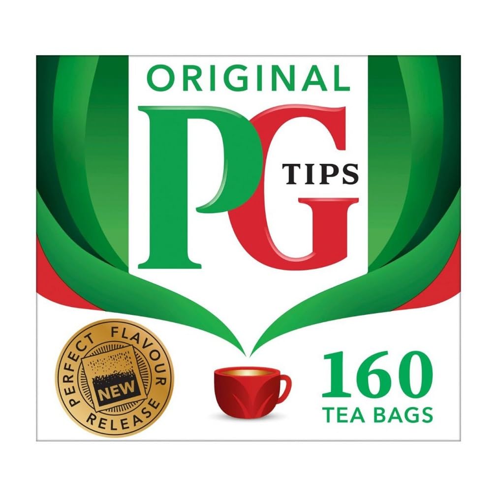 Tea Bag, 160-Count Boxes (Pack of 2) by PG Tips – 160-Count, Pack of 2, Model 8H-BCLR-BURT-CA