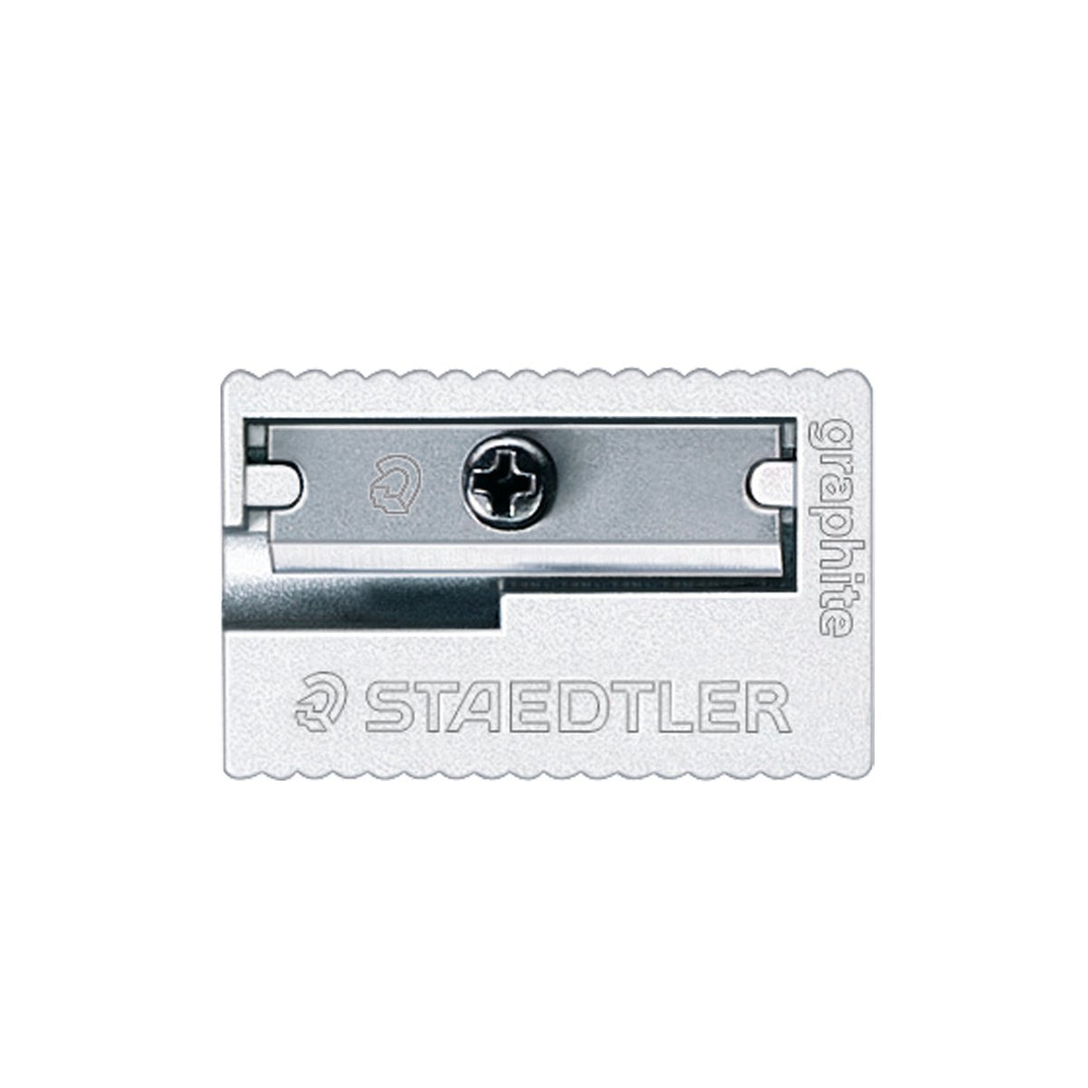 Compact Pencil Sharpener 1 Hole () by STAEDTLER – Metal, A, Model 510 10