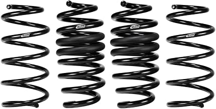 Eibach Suspension Spring Kit, PRO-KIT, Lowering, 4 Coil Springs, Black Powder Coat,compatible with Ford Midsize SUV 2020-25, Kit