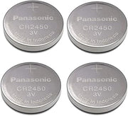 Panasonic Cr2450 Cr 2450 Lithium 3v Battery [ Pack of 4 ]
