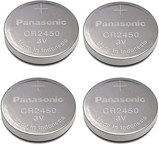 Panasonic Cr2450 Cr 2450 Lithium 3v Battery [ Pack of 4 ]