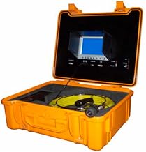 FORBEST FB-PIC3188DN-65 Portable Color Sewer/Drain Camera, 65' Cable W/Heavy Duty Waterproof Case