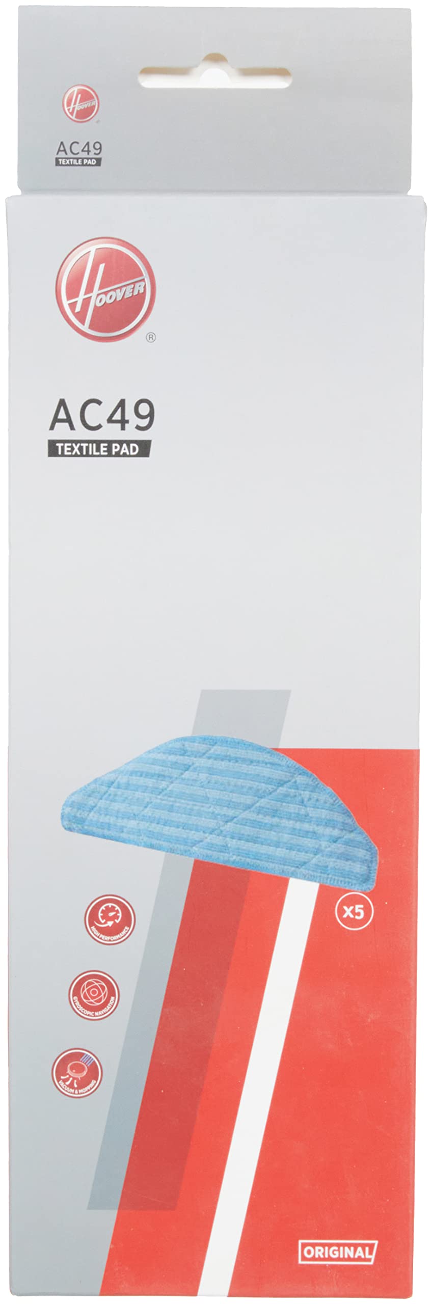 AC49 TankMop by Hoover – Plastic, Mixed, Pack of 5, Model 35602254