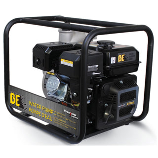 3" Water Pump - 7 HP 264 GPM by BE Pressure – Black, Model WP-3070S