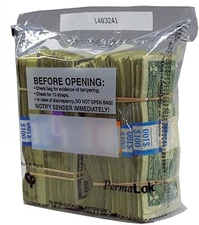 Controltek 585012 9.25 x 8 in. Permalok Bundle Bag, Clear - 1000 Count