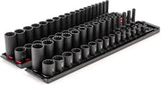 TEKTON 3/8 Inch Drive Impact Socket Set, 68-Piece | SID91219