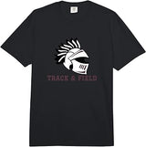 Curtis High School Warriors Track & Field Comfort Colors Adult Heavyweight T-Shirt