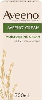 Aveeno Moisturising Cream for Dry and Sensitive Skin (1x 300ml)