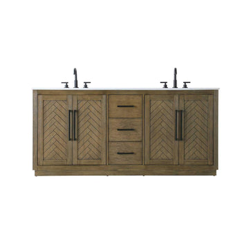Chase Bathroom Vanity Hazel Oak by Lighting Design – Wood, Hazel Oak, Model VF29072DHO