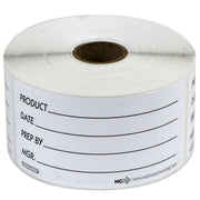 National Checking Company DateIt Rectangle Product Generic Removable Label by NCCO – 2" x 4", Sticker, White, Pack of 500, Model RP24R