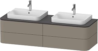 Duravit HP4964B9292 HP4964B Happy D.2 63" Double Wall Mounted Vanity Cabinet Only - Less Vanity Top