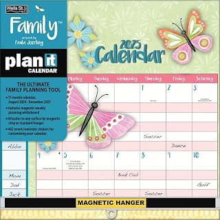 Lang, Family by Paula Joerling 2025 Plan It Wall Calendar