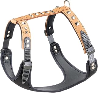Giotto Luxor Dog Harness, 50-70 cm/ 75-95 cm, Beige