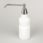 Lavatory Mounted All Purpose Soap Dispenser with 6" Spout by ASI – 6"L x 2"W x 3.5"H, Metal, Chrome, Model 0332-D