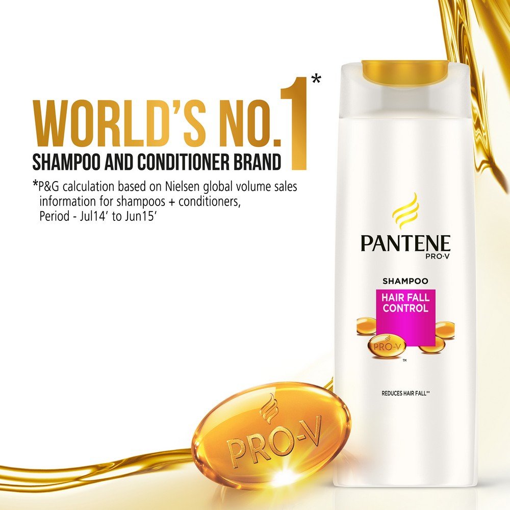 Hairfall Control Shampoo by Pantene – 11.5 Fl Oz (Pack of 1), Model Pntn HFC 400ml