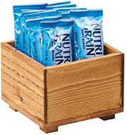 Madera Collection – Stacking Box – 5W x 5D x 3.25H – Recycled Wood