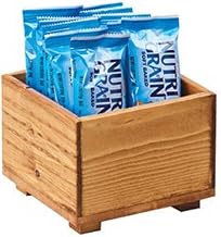 Madera Collection – Stacking Box – 5W x 5D x 3.25H – Recycled Wood