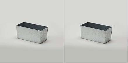 Inc. American Metalcraft BEVG126 Galvanized Beverage Tub, Rectangular, Silver, 1/3-Size (Pack of 2)