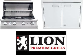 Best of Backyard L-60000 Built in BBQ NG 32" and Double Door w/Towel Rack